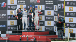 Ricciardo, Bottas and Caldarelli