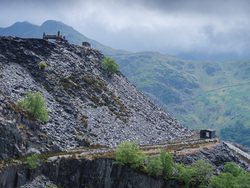 Rain Coming In Over The Winding House
