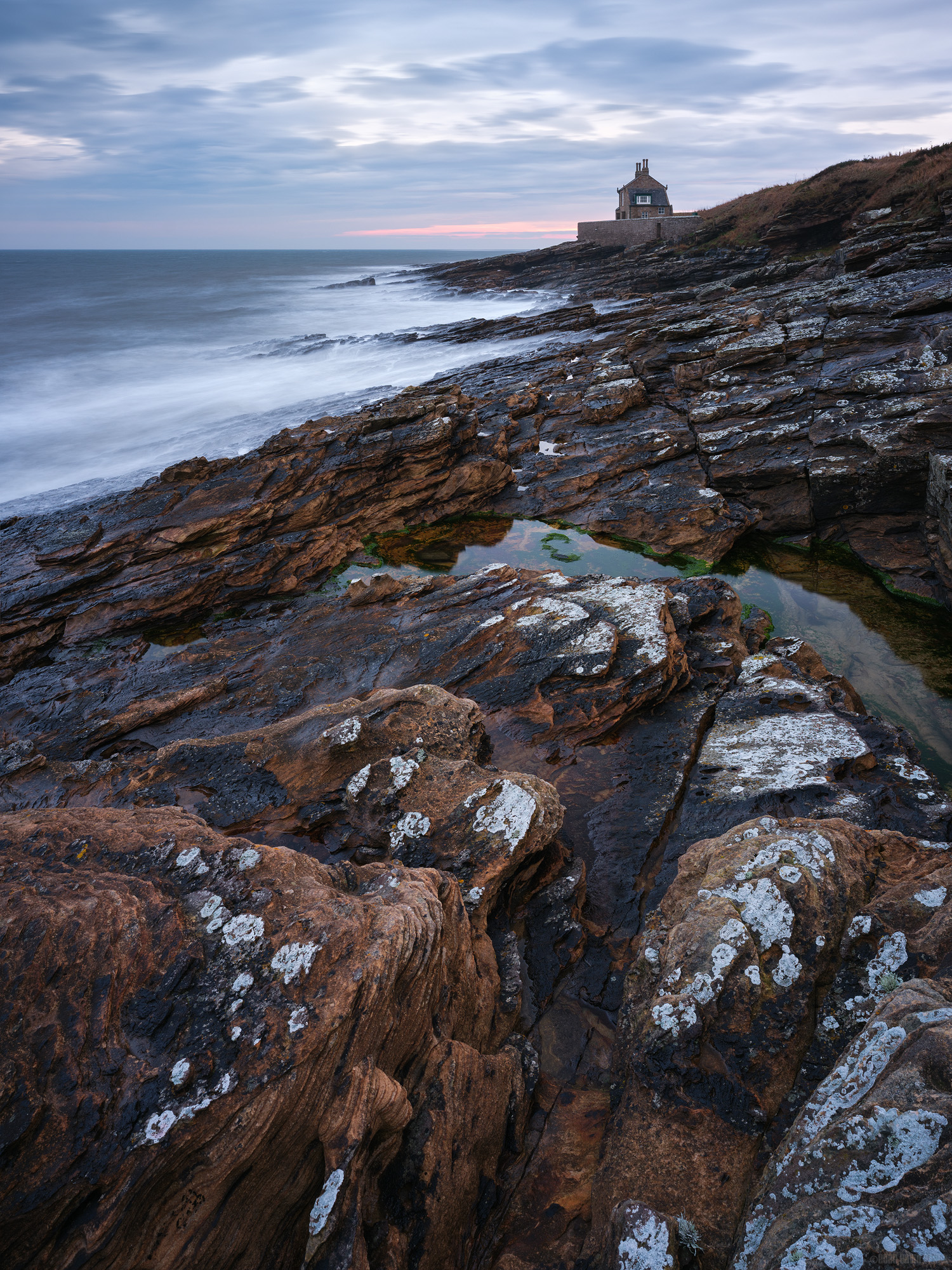 Perched On The Rocks