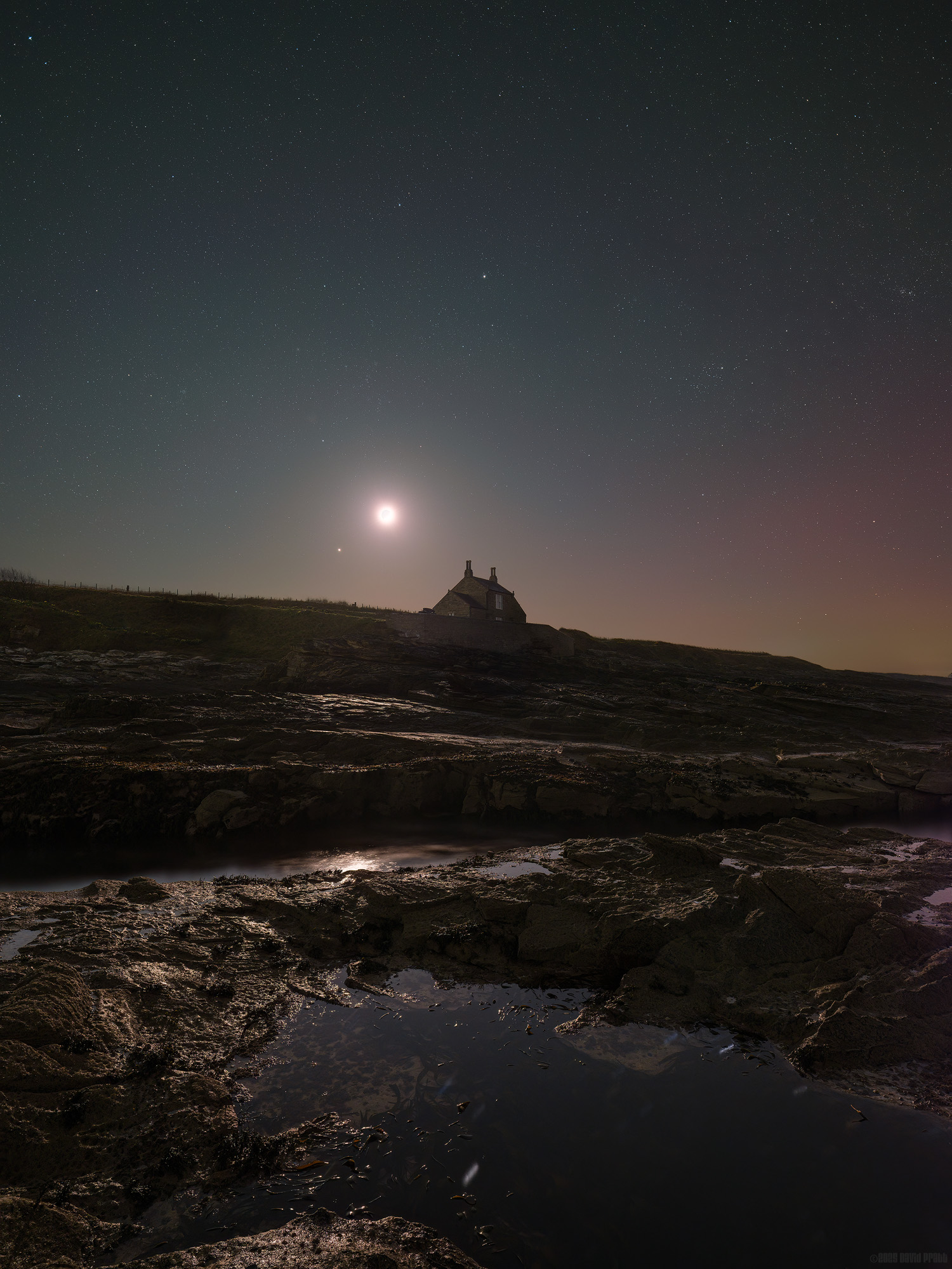 Bathing Under Jupiter and The Moon