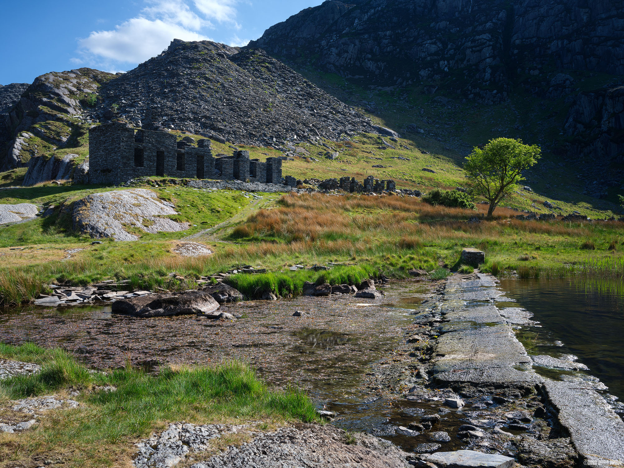 Looking Across The Weir