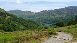 Looking Back Down To Llyn Gwynant