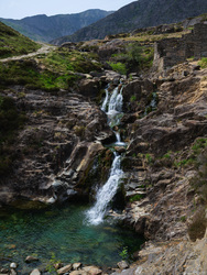 Cwm Llan Waterfall